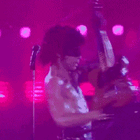 Prince purple rain computer blue