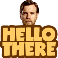 Hello There obi won kenobi star wars