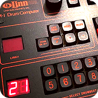 Linn drum machine