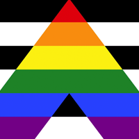 Pride Flag straight ally